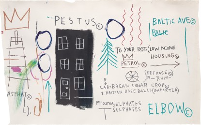 Jean-Michel Basquiat, Untitled (Pestus), 1982 